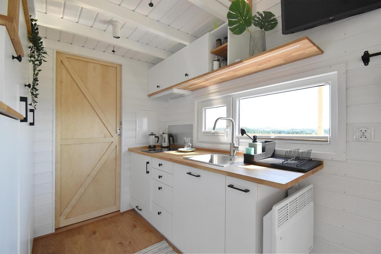 Dadaj Park - Tiny House Villa Biskupiec  Dış mekan fotoğraf