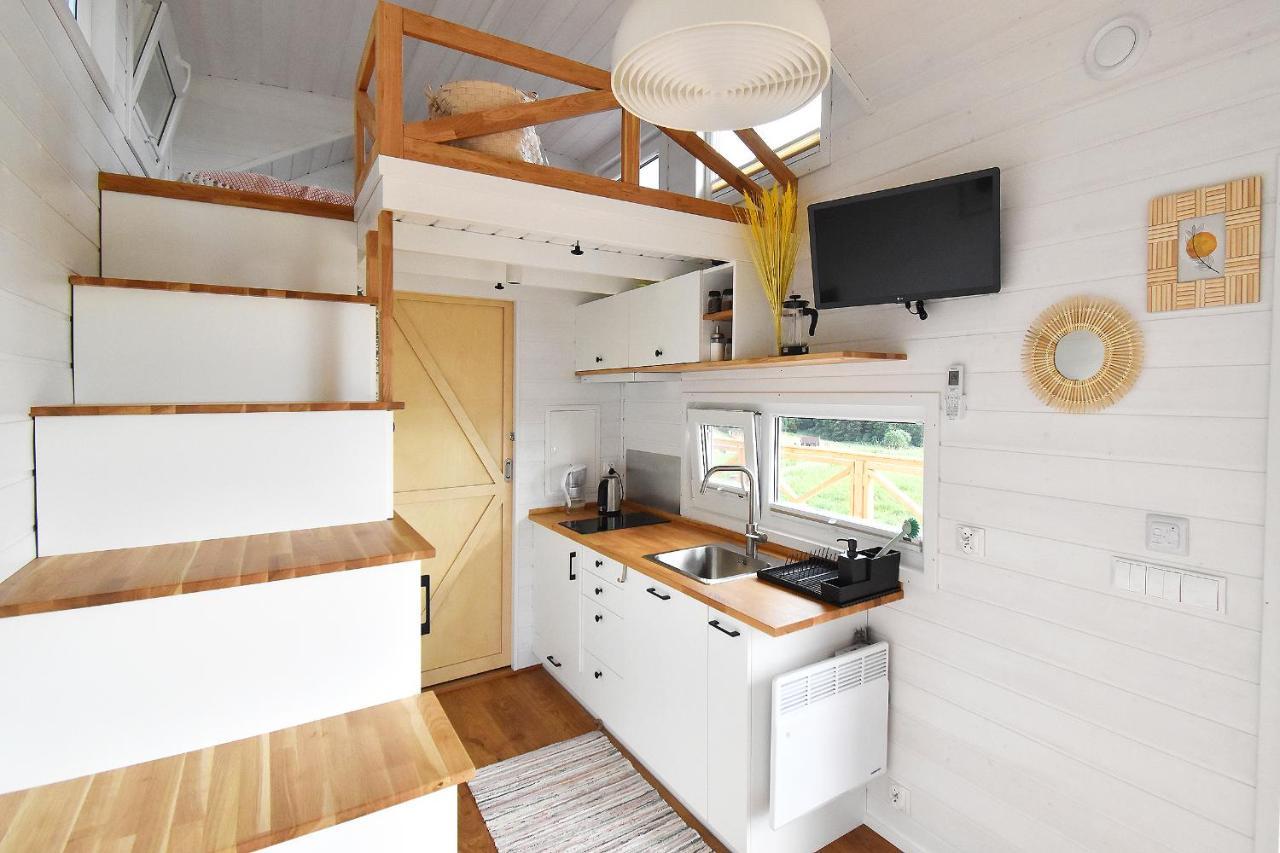 Dadaj Park - Tiny House Villa Biskupiec  Dış mekan fotoğraf