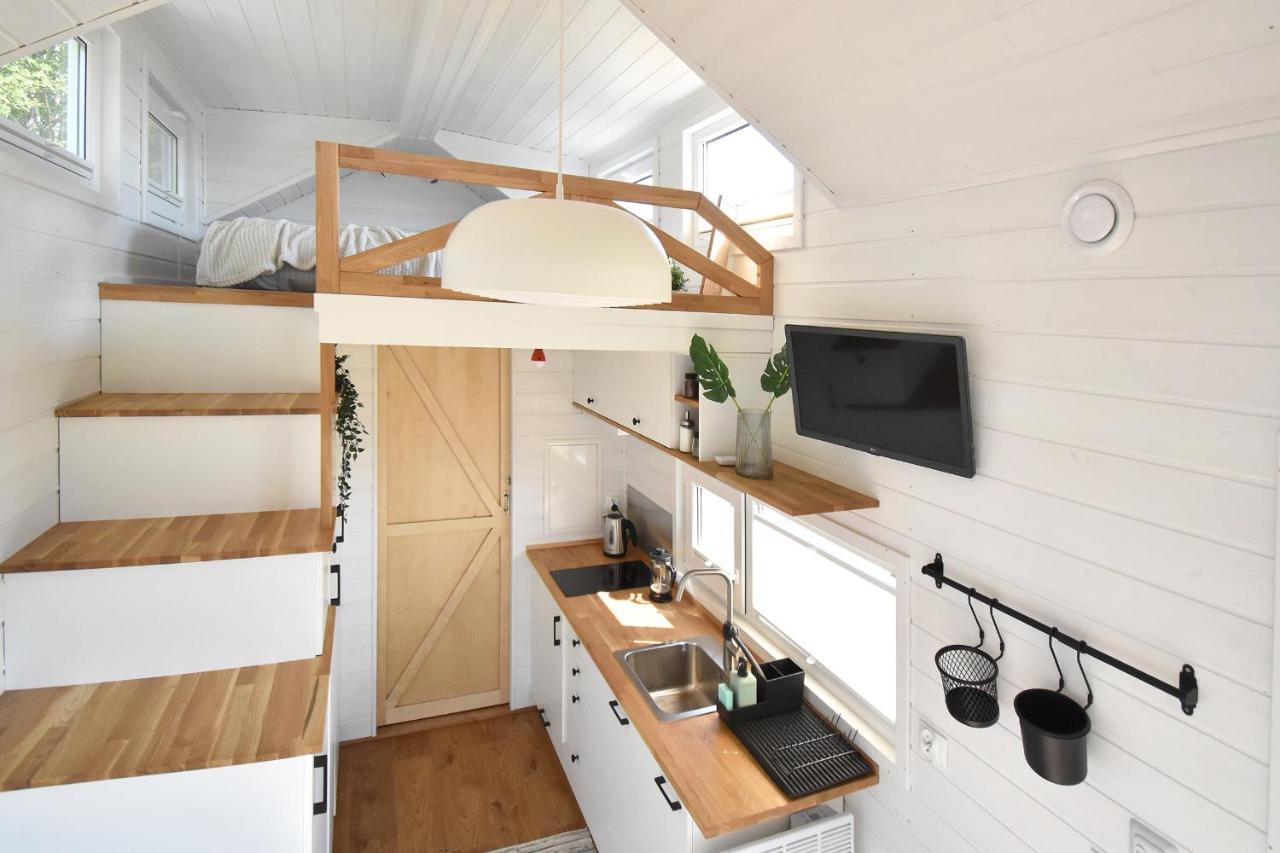Dadaj Park - Tiny House Villa Biskupiec  Dış mekan fotoğraf